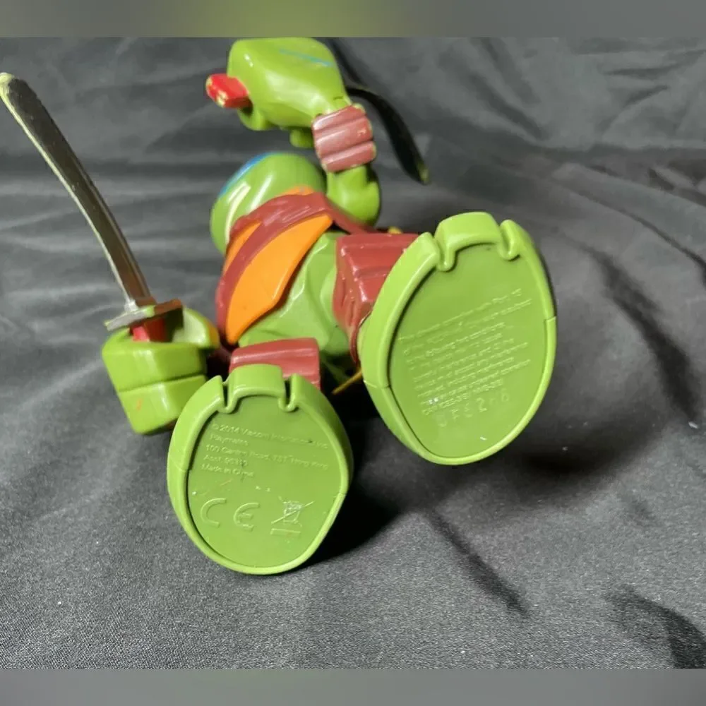 2014 Viacom TMNT LEONARDO 6'' Interactive Figure Teenage Mutant Ninja Turtles PC